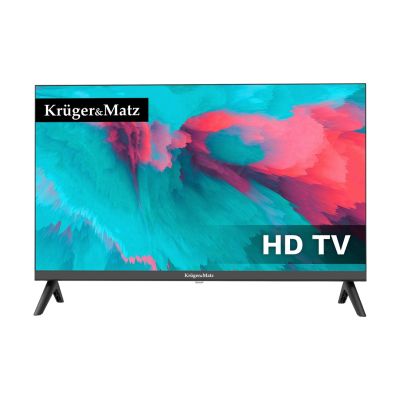 15. KRUGER&MATZ TV 24" HD 230/12V DVB-T2 H.265 HEVC KM0224-T1