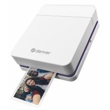 Denver MCP-6010 Handheld Printer White Wired and Wireless Battery 600 x 600 DPI