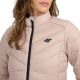 5. Women's jacket 4F F0855 beige 4FWSS26TDJAF0855 83S