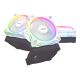 2. ASUS PRIME MR120 FAN ARGB REVERSE WHITE fan
