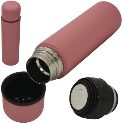 11. TRAVEL THERMOS 500ML EXCELLENT HOUSEWARE PINK