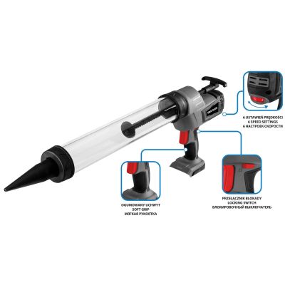 7. Graphite 58GE115 Silicone gun