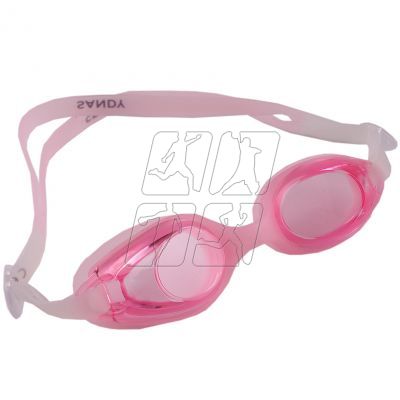 Crowell Sandy Jr swimming goggles okul-sandy-roz-white