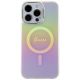 3. Guess IML Iridescent MagSafe case for iPhone 15 Pro - pink