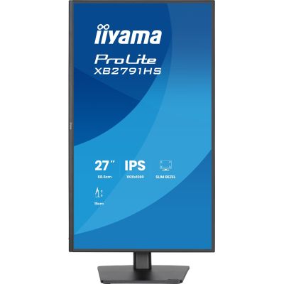 45. iiyama ProLite XB2791HS-B1 computer monitor 68.6 cm (27") 1920 x 1080 px Full HD LED Black