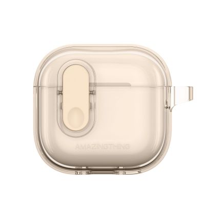 2. AmazingThing Minimal Case for AirPods 4 – Desert