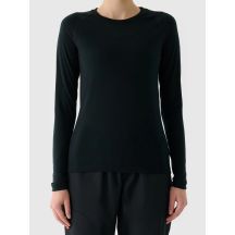 Women's quick-drying trekking longsleeve with merino wool 4F 4FWAW25TFLOF433-20S