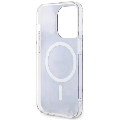 7. Guess GUHMP14LHTMRSU iPhone 14 Pro 6.1" purple/purple hardcase Golden Marble MagSafe