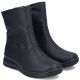 4. Rieker L7760-00 women's waterproof black ankle boots