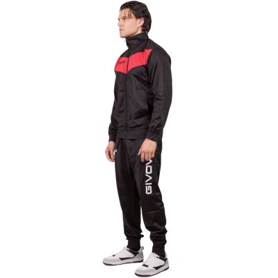 12. Givova Tuta Visa Black TR018 1012B tracksuit