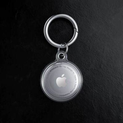 3. Tech-Protect Icon Case for Apple AirTag - Clear
