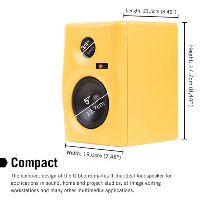 6. Monkey Banana Gibbon 5 2-Way Yellow Wired 80W