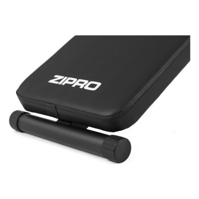 5. ZIPRO SLANT Flat Workout Bench Adjustable Backrest Gym, Home Black