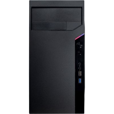 2. Inter-Tech IT-6505 Retro Micro Tower Black