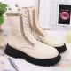 14. Leather ankle boots with a chain insulated Artiker W HBH40