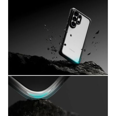 7. Ringke Fusion Bold Case for Samsung Galaxy S26 Ultra - Clear Black