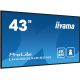 4. Iiyama 43 LH4360UHS-B2AG HDMI USB monitor - 107.9 cm - 42.5"