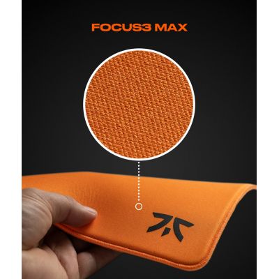 4. Fnatic Focus3 MAX L Gaming Mousepad Orange