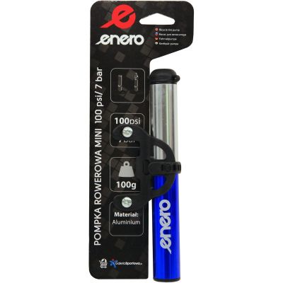 31. ENERO ALUMINUM BICYCLE PUMP 22x191MM BLUE 1033136