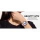 11. GRAVITY GT12-2 Women's Smartwatch Navy Blue Silicone Strap + Black Bracelet