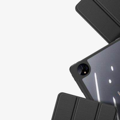 12. Dux Ducis Toby Case for Huawei MatePad Pro 11'' (2022) Cover with S Pen Pen Smart Cover Stand Black