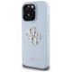 2. Guess Grained Big 4G Logo Small Classic Logo case for iPhone 16 Pro - blue