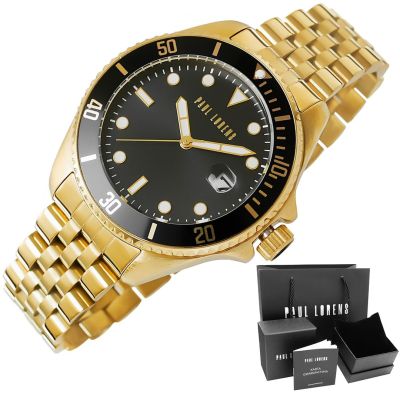 2. Paul Lorens PL13030B-1D1 Men’s Watch