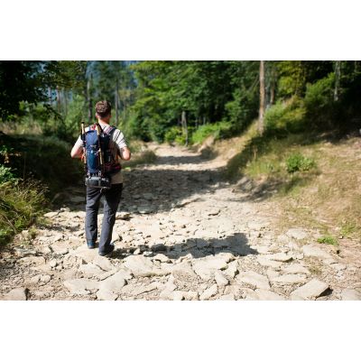22. NC1993 NORTHLAKE NAVY BLUE TOURIST BACKPACK 30L+10 NILS CAMP