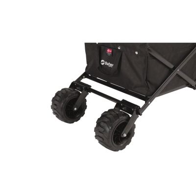 2. Outwell 470437 Black Travel Stroller
