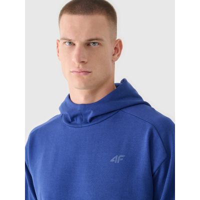 6. Men's sweatshirt with hood, open, 4F 4FRAW24TSWSM2050-31S