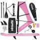 8. VIRTUFIT SUP SURFER 305 BOARD WITH SAIL AND ACCESSORIES PINK