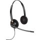5. Poly EncorePro HW520 Binaural Wired Headset, Quick Disconnect, Black