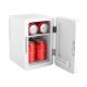 11. Mini fridge with LED makeup mirror ELLE 6L white