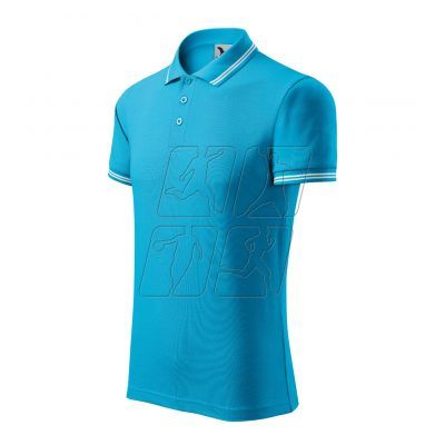 Polo shirt Malfini Urban M MLI-21944 turquoise