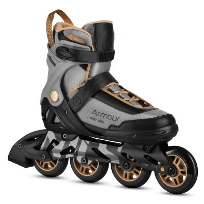NA22151 ARMOUR GRAY ROLLER SKATES SIZE 39 NILS EXTREME