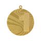 4. Gold steel medal, first place