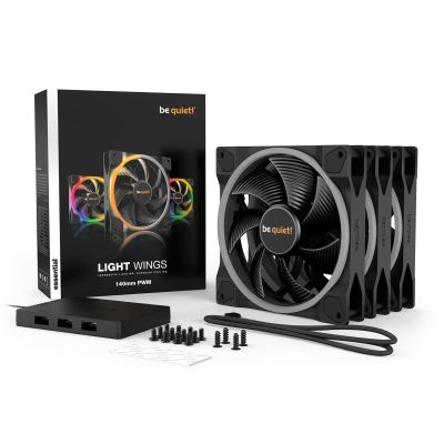 6. BE QUIET FAN! LIGHT WINGS 140mm PWM TRIPLE-PACK