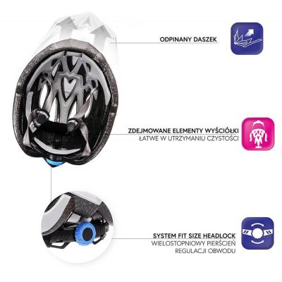 27. Meteor Shimmer M 24760 Bicycle Helmet
