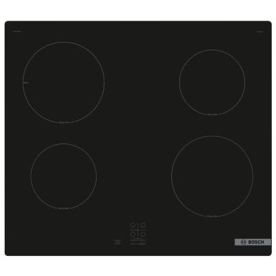 5. BOSCH PUG61RAA5E Serie 2 induction hob 60cm | countertop installation | hob without strips | PowerBoost | TouchSelect Basic | QuickStart