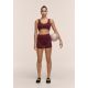 6. CASALL Sublime Fling Bralette Sports Bra, Burgundy