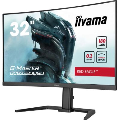16. iiyama G-MASTER GCB3280QSU-B2 computer monitor 80 cm (31.5") 2560 x 1440 px Dual QHD LED Black