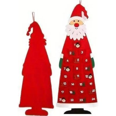 7. ADVENT CALENDAR RED SANTA CLAUS
