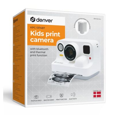7. Denver KPC-1374BTW Electric Toy Digital Camera for Kids