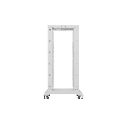 10. Open rack 19" 27U 600x800 gray LANBERG