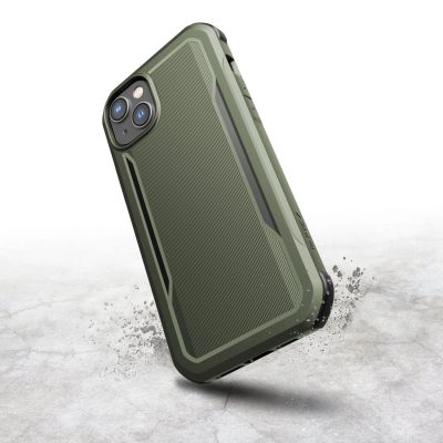 3. Raptic X-Doria Fort Case iPhone 14 Pro Max with MagSafe armored cover green