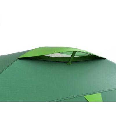 6. Husky BIZON 3 PLUS three-person tourist tent, 220 x 410 x 130 cm, 5.2 kg green