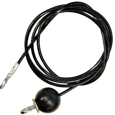 13. STEEL CABLE FOR ATLAS 192CM EYELET STEEL EYELET RUBBER BUMPER