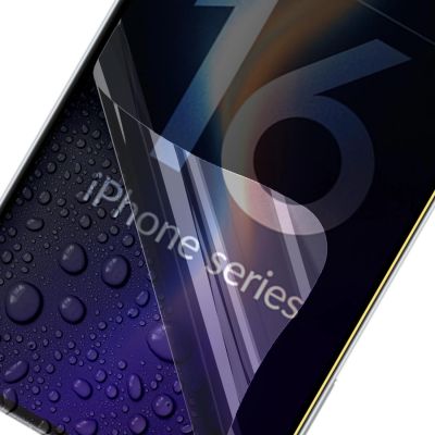 4. Privacy Film 3mk Silky Matt Privacy for iPhone 16