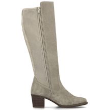 Women's leather insulated high-heeled boots, beige, Rieker Y2050-60