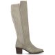 Women's leather insulated high-heeled boots, beige, Rieker Y2050-60